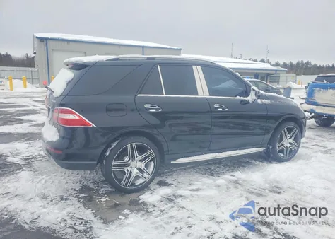 2013 Mercedes-Benz Ml 350 4Matic из США, поврежденный, VIN 4JGDA5HB9DA160925